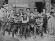 Wharf Pile Driving Team 1913